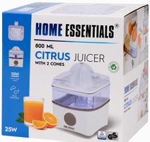 Zitruspresse 800ml mit 2 Kegel 