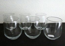 6 Gläser / Trinkgläser Ivrig IKEA, Klarglas 45 cl / NEU