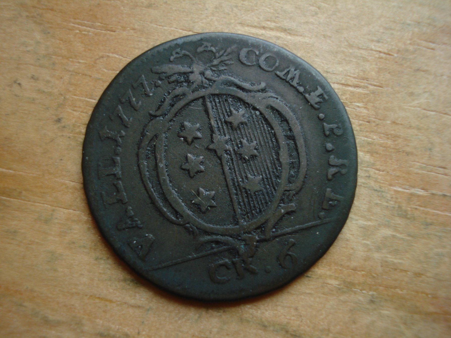 Tutti le monete: (W5) Wallis 6 Kreuzer 1777 – Usato da Erlach venduto da Net-Coins