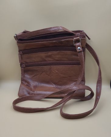 Braune Ledertasche