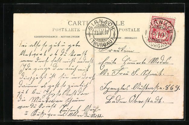 Cartoline postali: Bellinzona, Gesamtansicht mit Eisenbahn  – Usato da Berlin venduto da bartko-reher 1