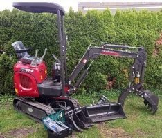Bagger mini Bagger  Zwei Jahres Garantie & 6x Anbaugerät