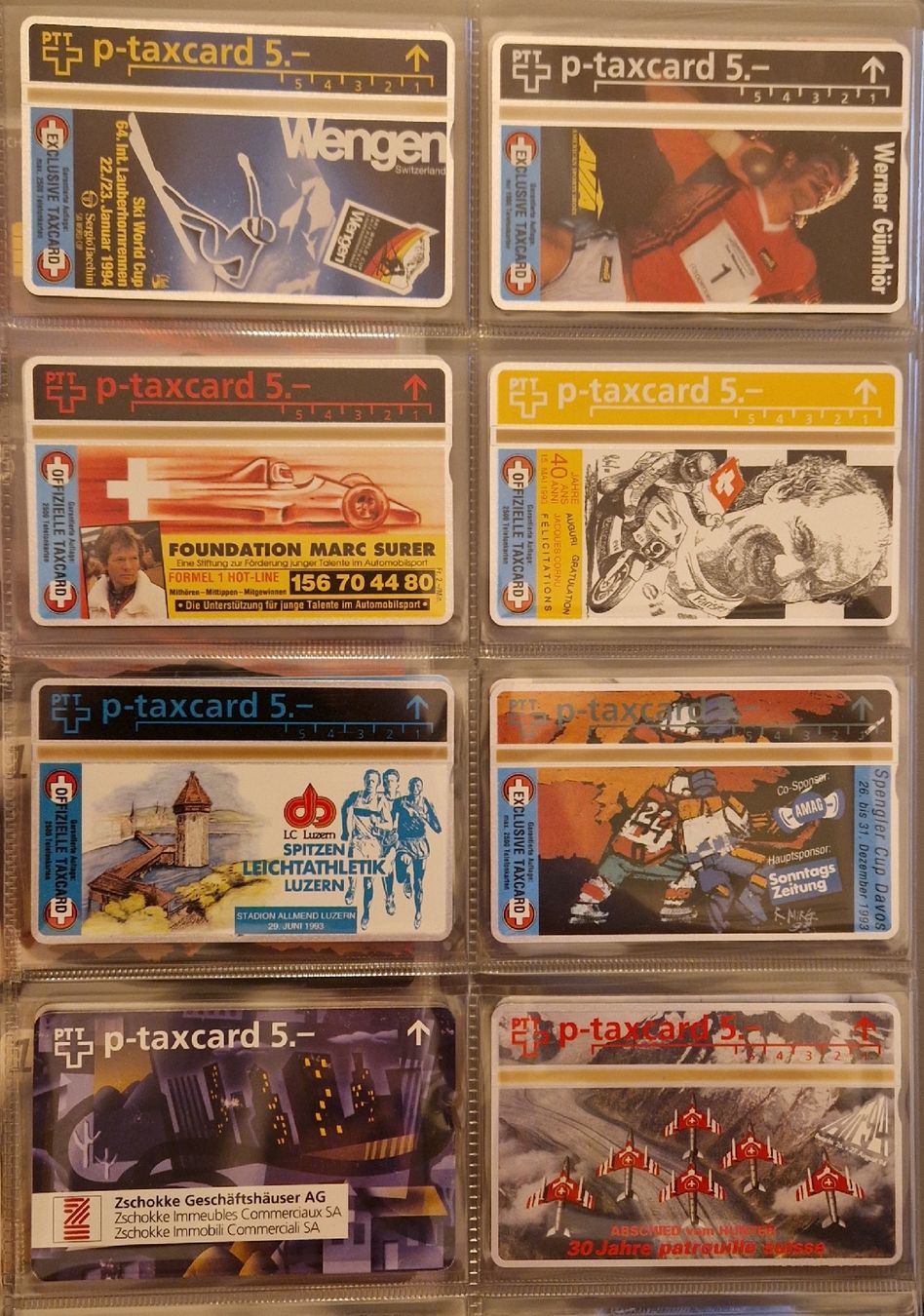 Album: Collection de 74 Taxcards – Nuovo e nell'imballaggio originale da Conthey venduto da babest70 7