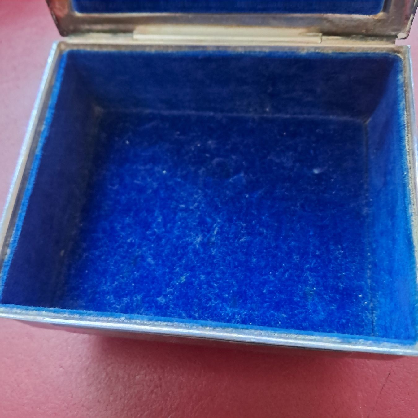 Portagioie: Schmuckdose  mit blauem Samt gebraucht – Usato da Dietikon venduto da una_y6wy 4