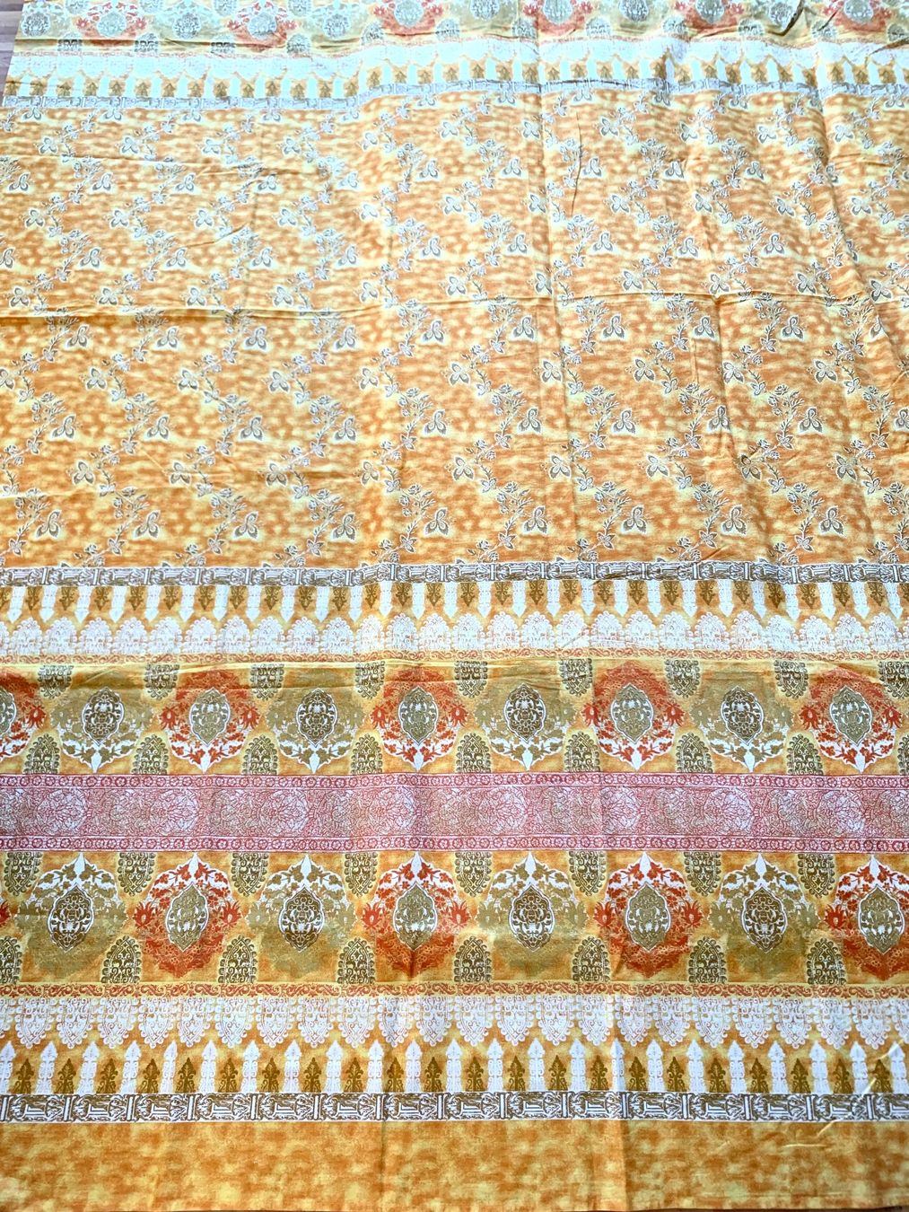 Decken: Tagesdecke ca. 210x270 Farbe Orange-Gelb – Neu (gemäss Beschreibung) aus Adliswil von Majeska 1