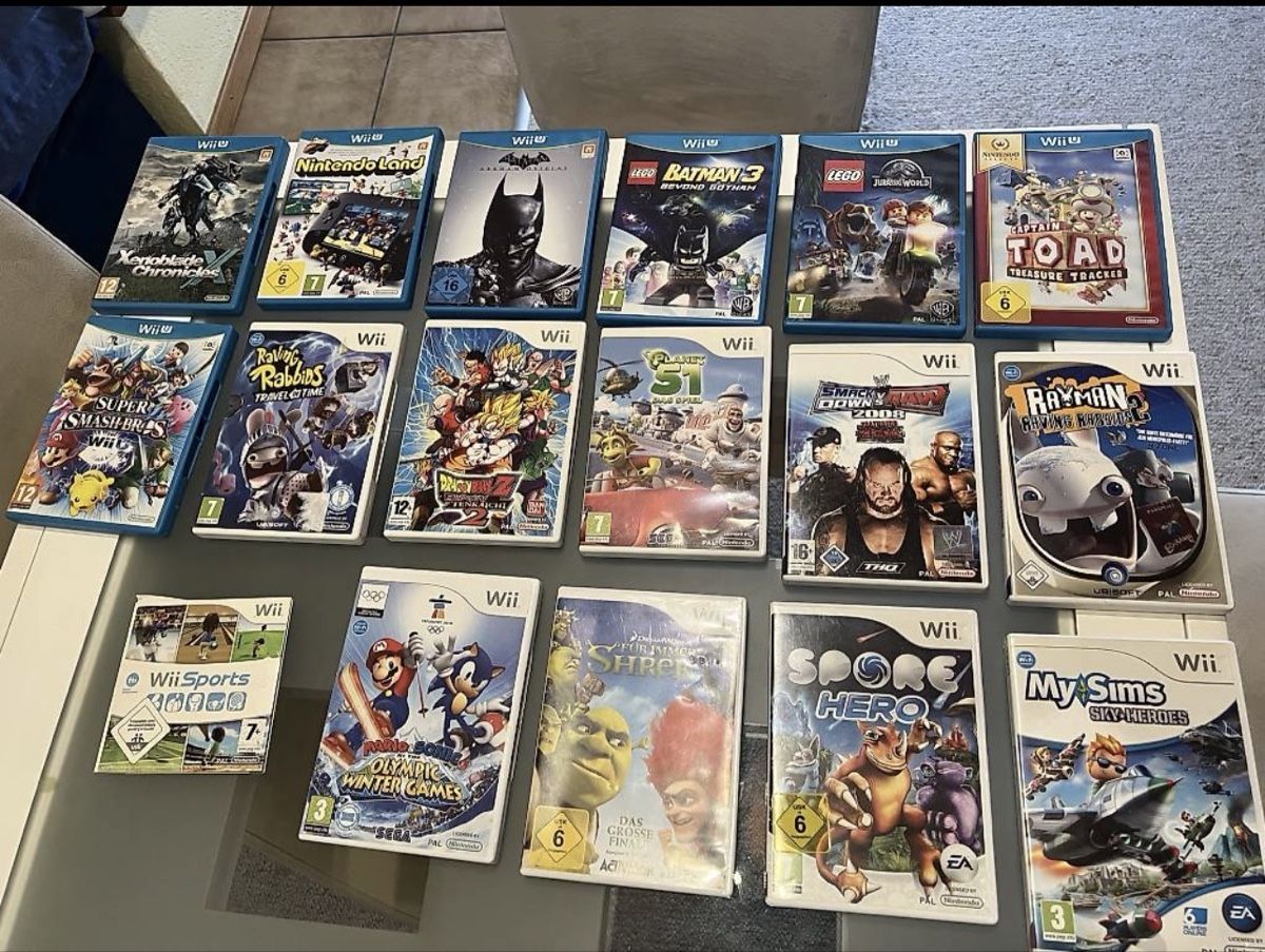 Nintendo Jeux: WiiU Spiele – D'occasion à Buchs ZH par aba_75nc