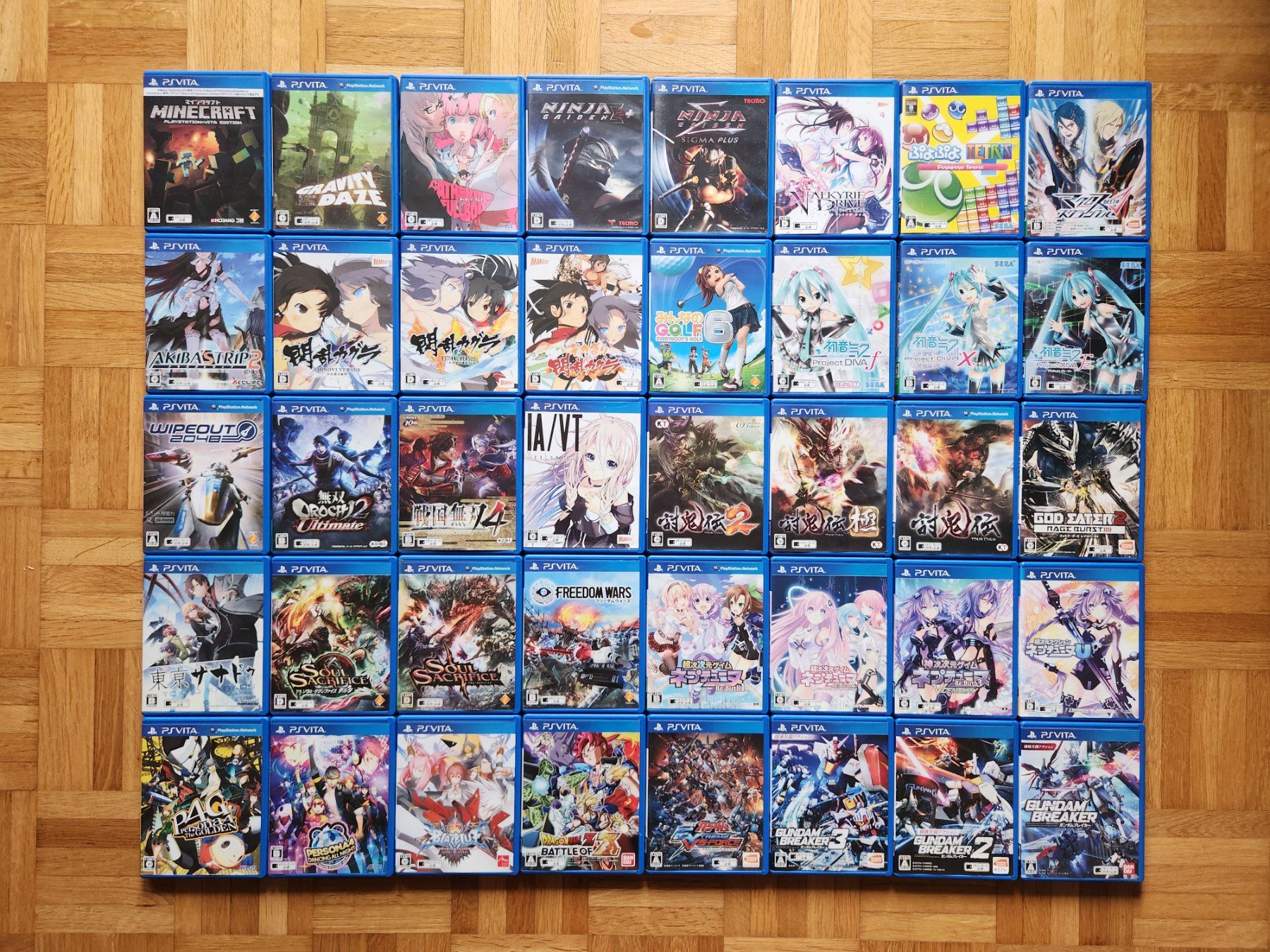 Giochi: 40 PlayStation Vita games collection – Usato da Oberwil b. Zug venduto da adi_r8nm