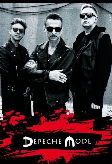 Insegne: Blechschild-DEPECHE MODE-Gruppenfoto – Nuovo e nell'imballaggio originale da Rupperswil venduto da big-one-sale