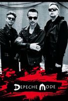 Blechschild-DEPECHE MODE-Gruppenfoto