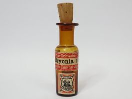 Antik kleine Apotheker Flasche , Schwabe Leipzig