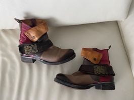 RARITÄT - stylische & edle Vintage Stiefeletten, 38