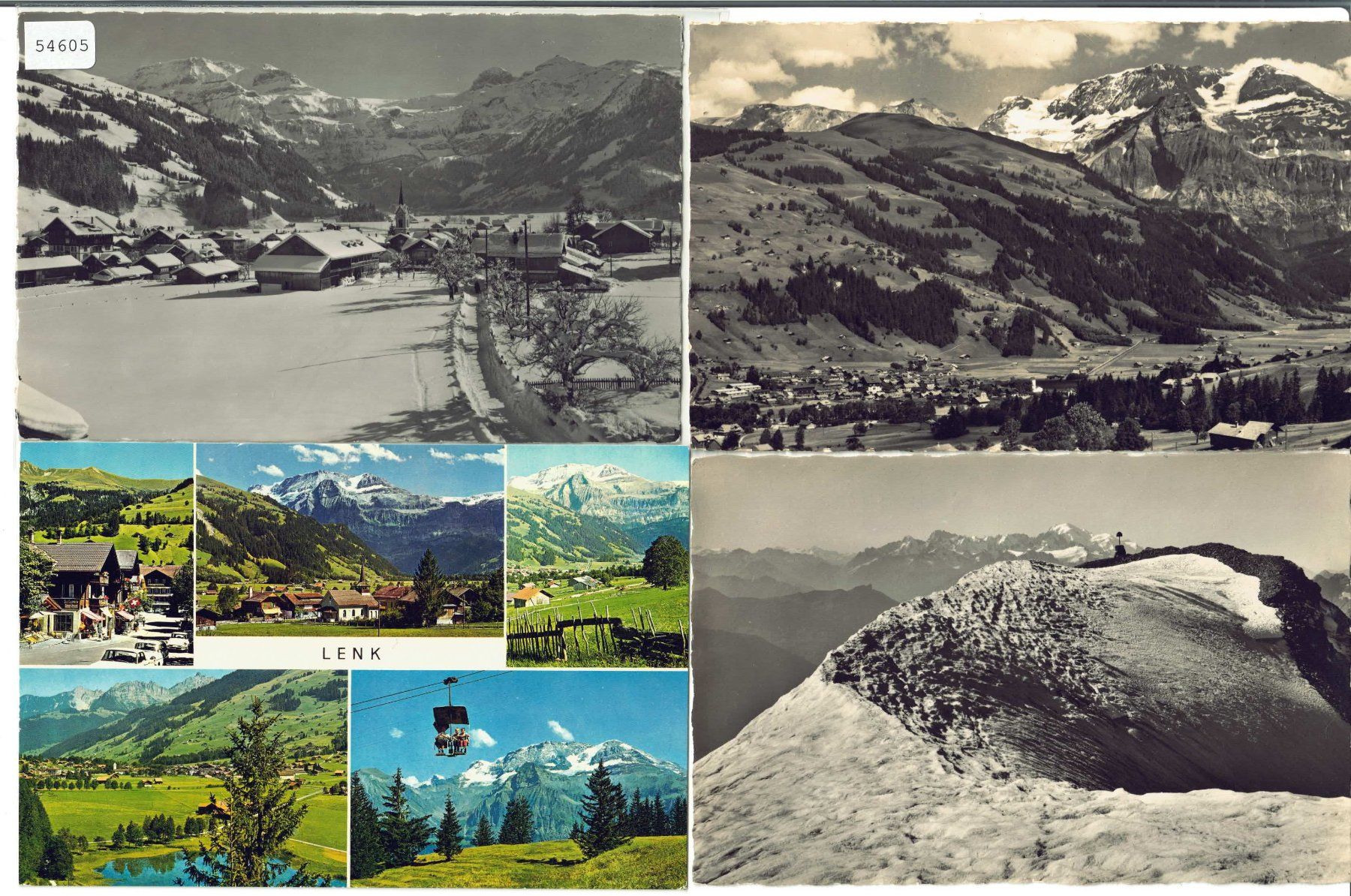 Cartes postales: 4 AK - Lenk – D'occasion à Ettingen par Kartenplanet