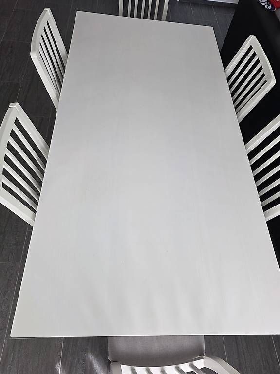 Set di tavolo e panche: Esstisch inkl. 6 Stühle – Usato da Wollerau venduto da ska_75sq