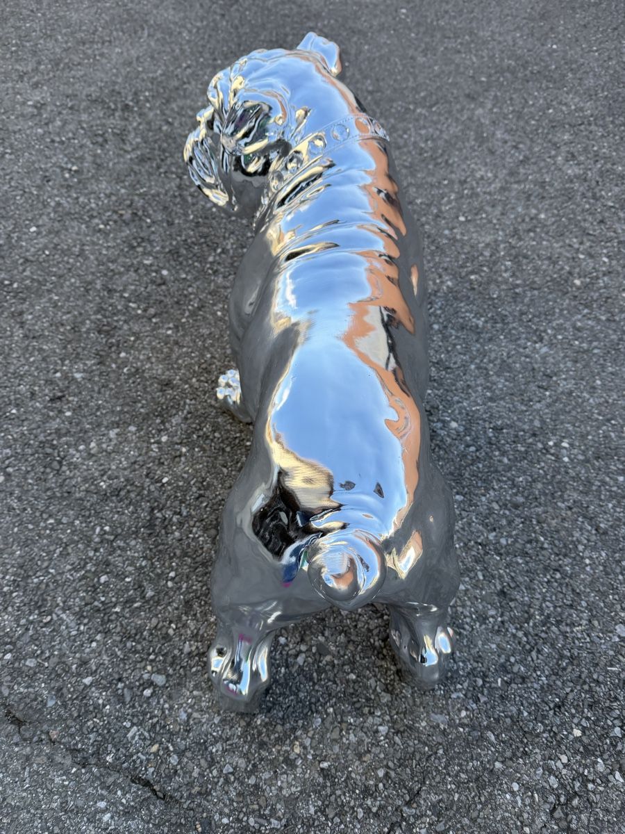 Sculture & Statue: FIGURE  DECO BULLDOG – Usato da Apples venduto da Gasscret 2