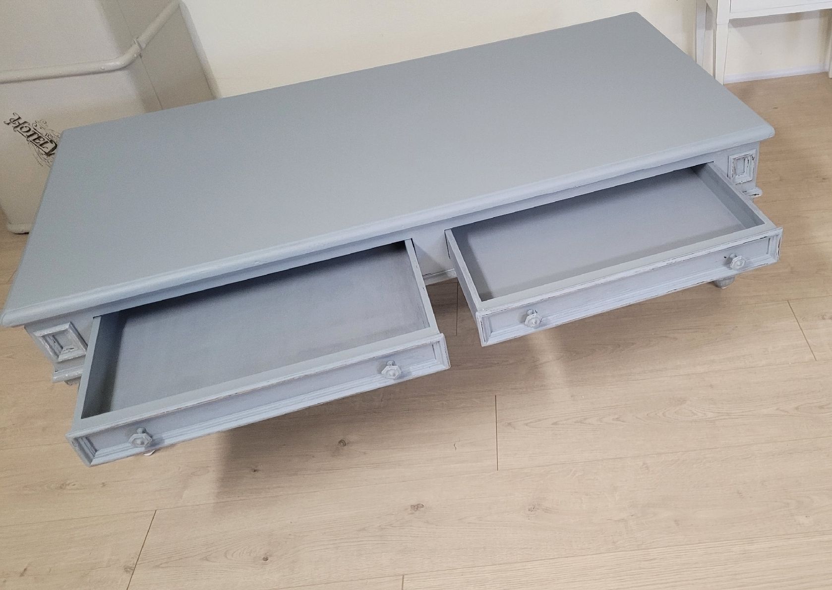Tische: Couchtisch grau Shabby Chic – Gebraucht aus Elgg von Limone2018 1