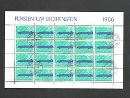 Liechtenstein Bogen ab 1.- Franken