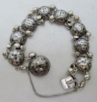 Armband Russisch Silber Emailliert