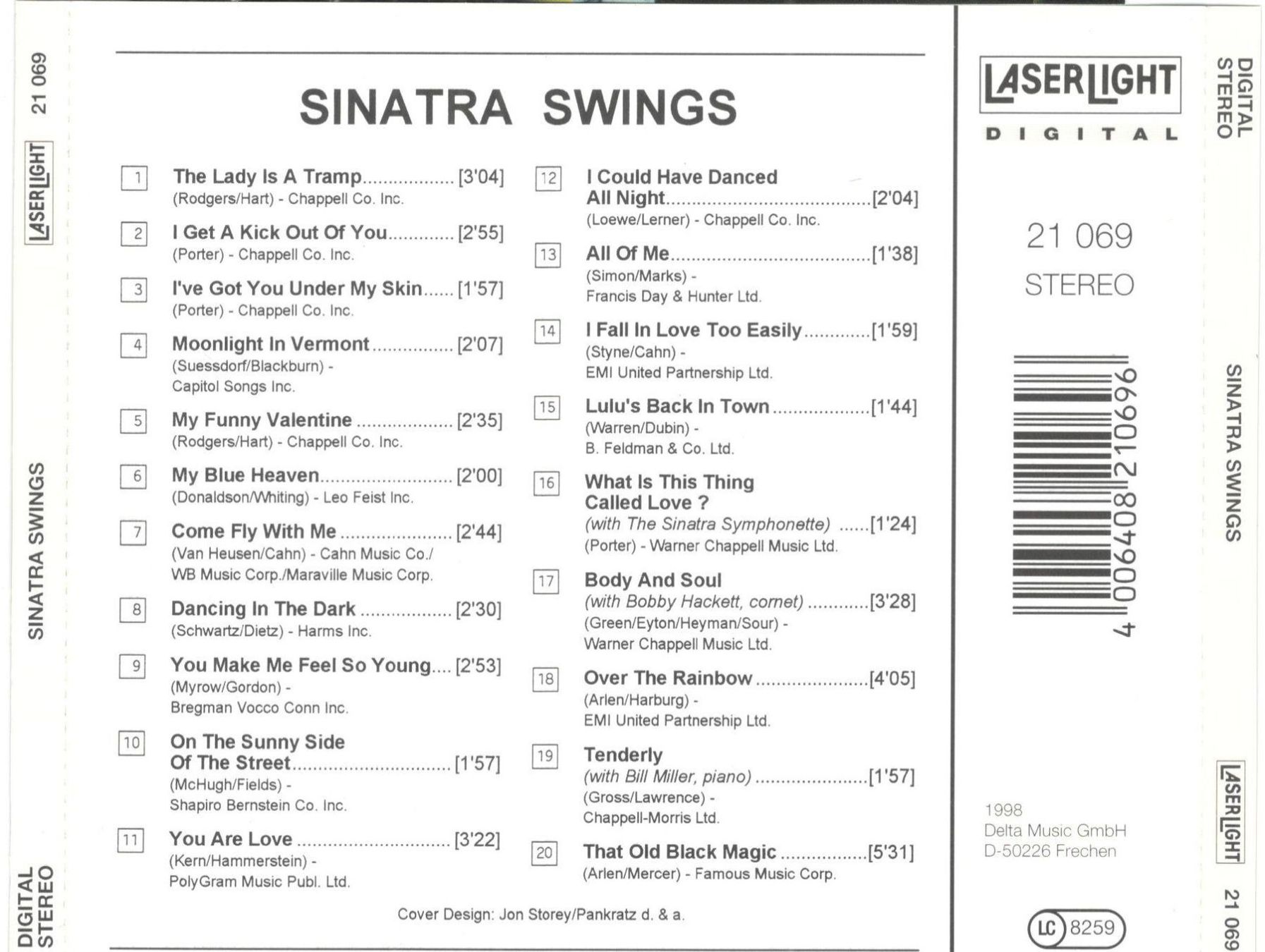 CD: Sinatra CD Swings – Usato da St. Margarethen TG venduto da ursk10 1