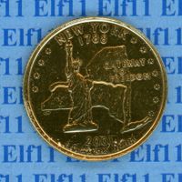 USD___0.25 2001D New York 1788 unz 1/4 Dollar