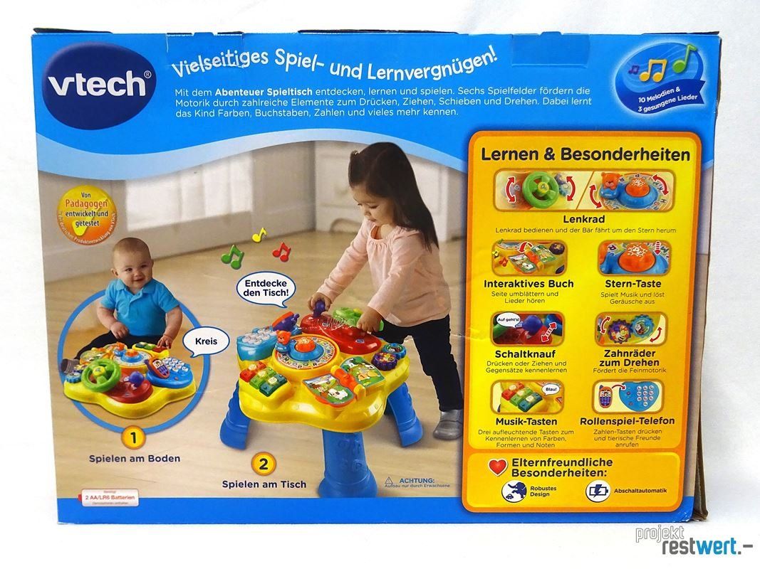 Vtech Giochi: Abenteuer Spieltisch von VTECH – Nuovo (secondo la descrizione) da Bülach venduto da restwert_buelach 7