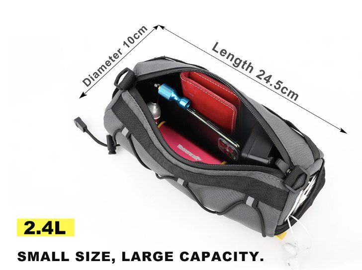 Taschen: Fahrrad Lenkertasche mit Schultergurt – Neu und originalverpackt aus Châtelaine von topshop.switzerland 2