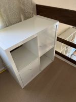 IKEA Kallax Regal weiss mit Schubladen und Türe gebraucht