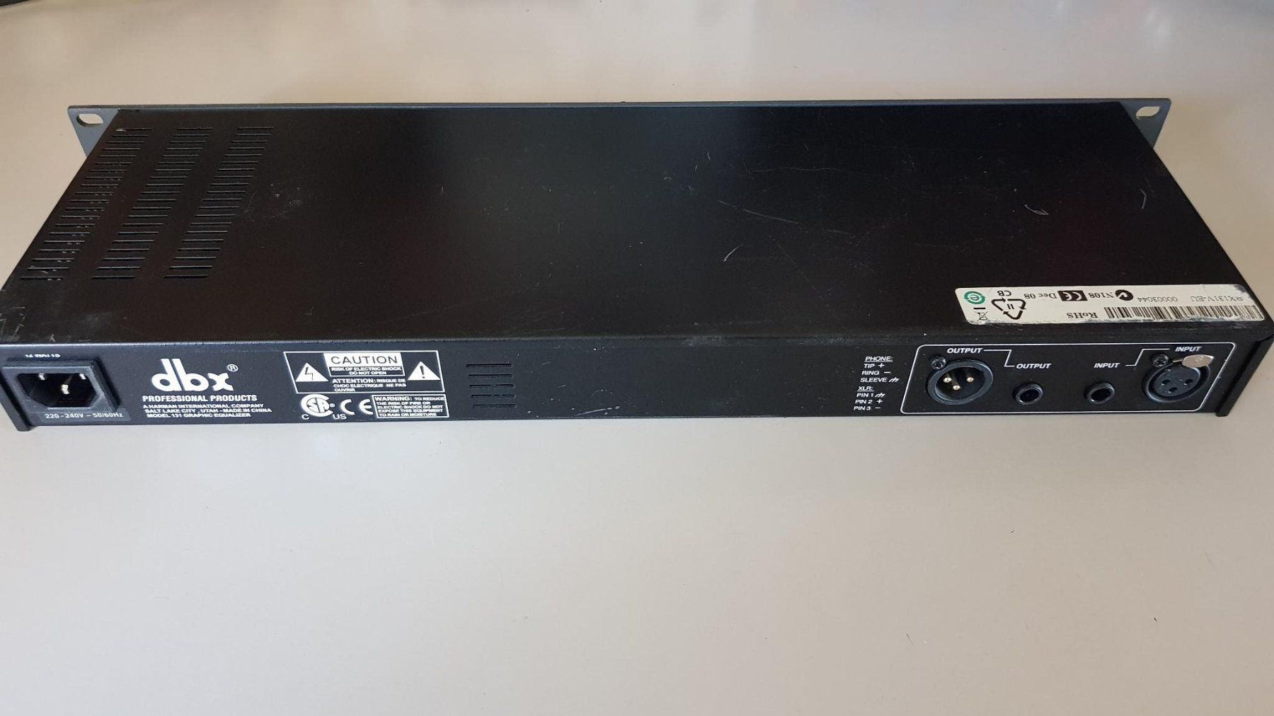 Dbx Equalizer: dbx 131 Graphic Equalizer – Gebraucht aus Frauenfeld von Tozz 2