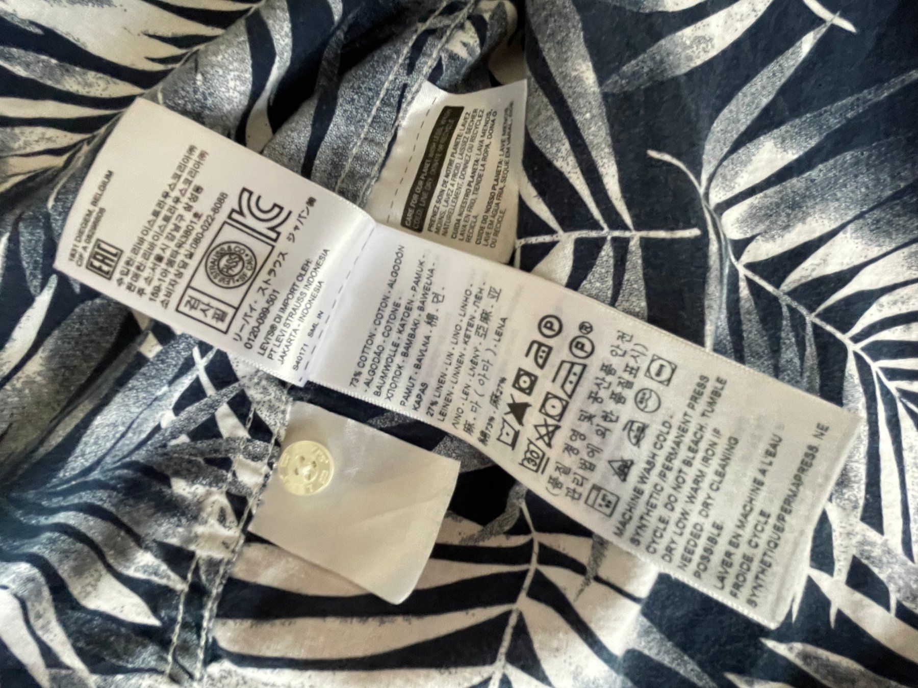 Levi's Hemden: Levi's Summer Shirt – Gebraucht aus Zürich von val_6v92 2