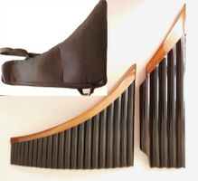 Bellissimo Klingler VIRTUOS Panflöte BASSO (G) 22+4 Tubi