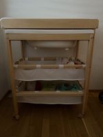 Wickelkombination Holz mit Badewanne guter Zustand