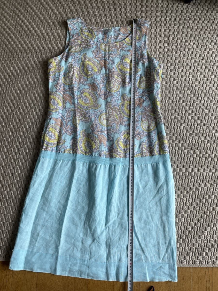 Maddison Vestiti: Leinenkleid, türkis, Maddison, 38 – Usato da Solothurn venduto da Bobesch08 6