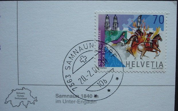 Ansichtskarten: SAMNAUN Winterplausch – Gebraucht aus Jona von philajona 1