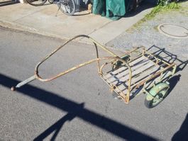 Veloanhänger Mofa Anhänger Faltbar gefederte Einzelradauhän