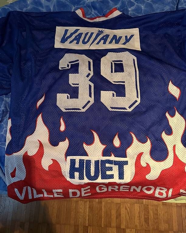 Canottiere & Pantaloni: Maglia Huet Grenoble  – Usato da Pregassona venduto da joe056 1