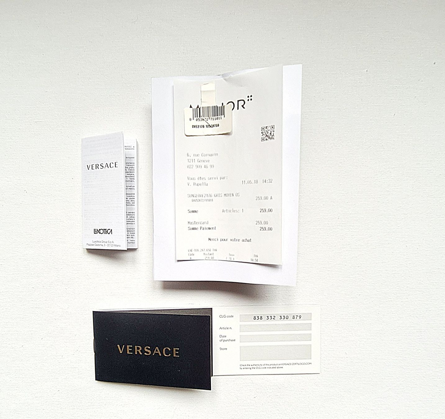 Versace Occhiali & Lenti: Versace lunettes de soleil – Usato da Thônex venduto da AneleManele 7