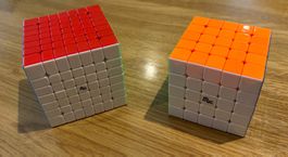 Rubiks Cube 5x5 and 7x7 (YJ MGC Magnetic Speed Cube)