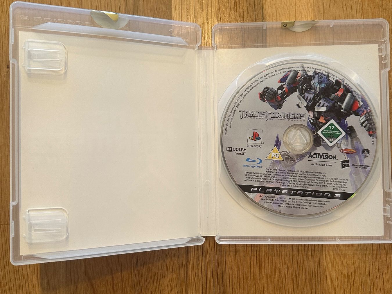 Sony Spiele: Transformers Die Rache / Playstation 3 – Gebraucht aus Oberengstringen von sasej 1