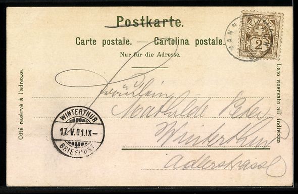Cartoline postali: AK Arenenberg, Schloss Arenenberg – Usato da Berlin venduto da bartko-reher 1