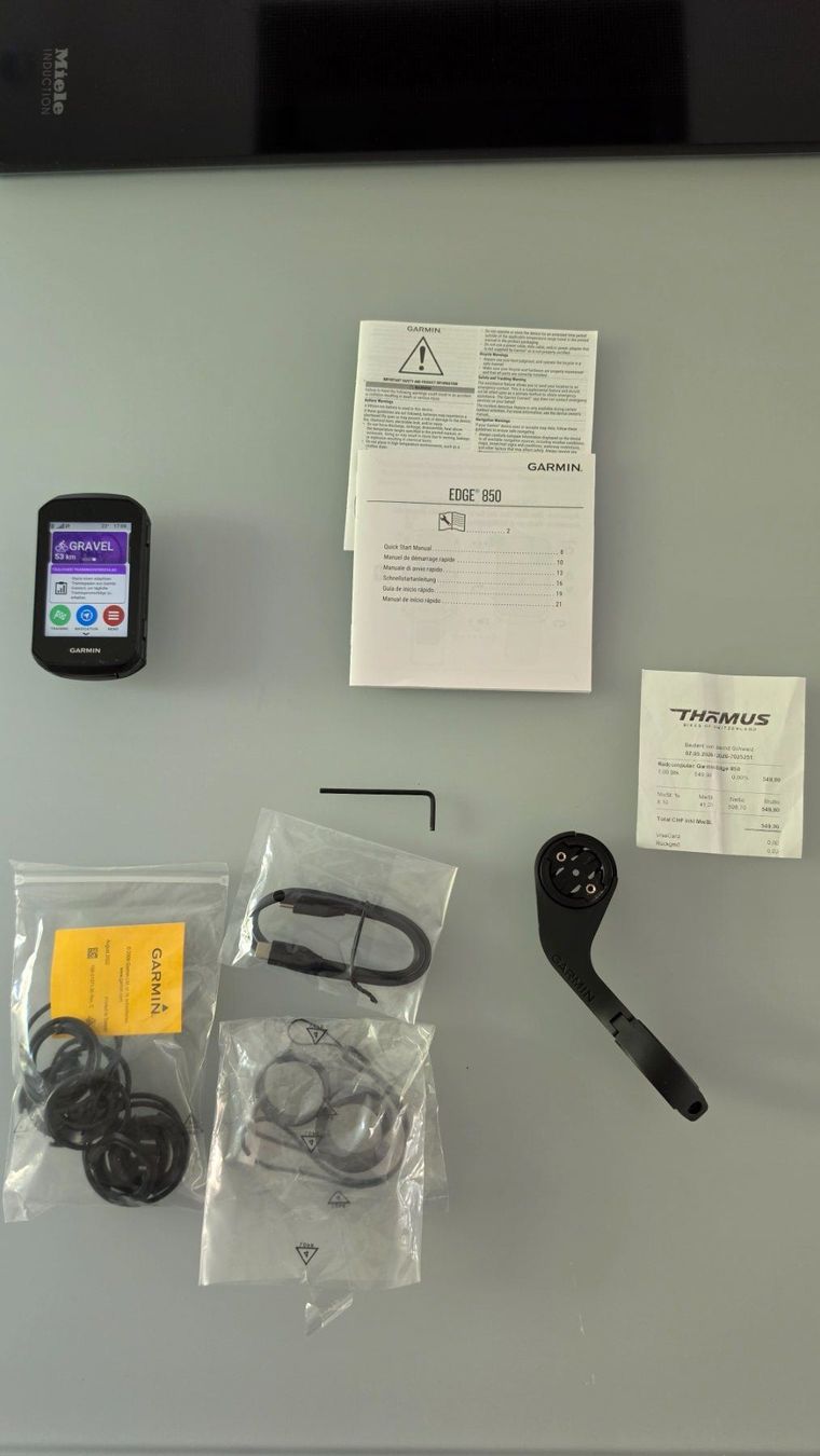 Navigationsgeräte: Garmin Edge 850 – Neu (gemäss Beschreibung) aus Thun von Jelly 4
