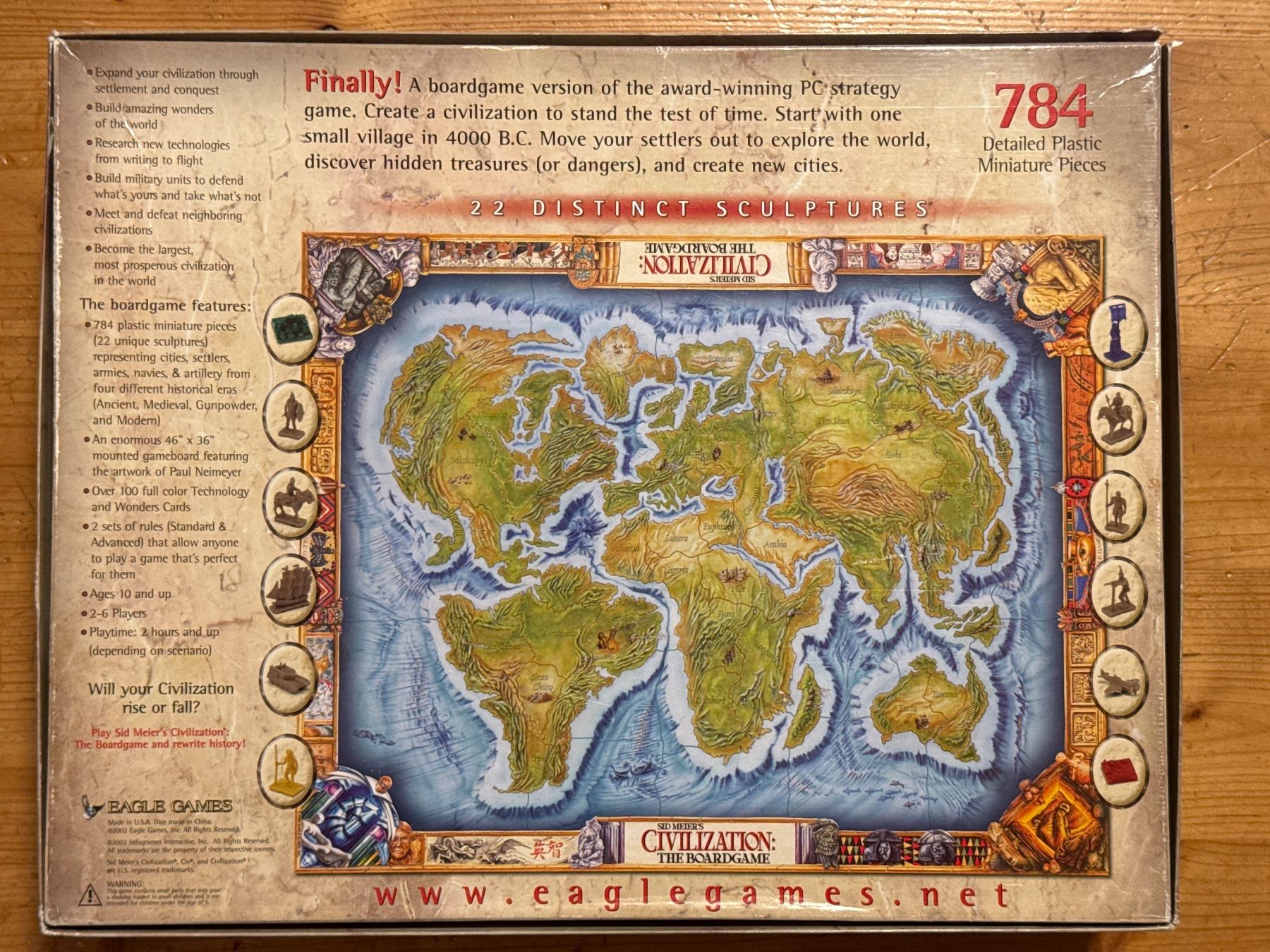 Giochi: Sid Meier's Civilization The Boardgame Second Edition – Usato da Uetendorf venduto da Bruno919999999 1