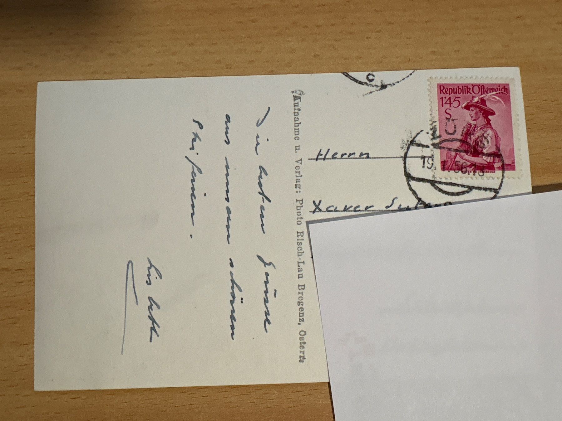 Cartoline postali: Zürs am Arlberg, alte Ansichtskarte, Winterlandschaft – Usato da Ibach venduto da lisch3 2