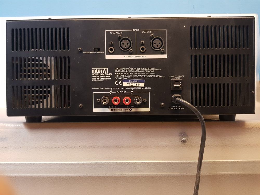 InterM SR-500 Vertärker (Gebraucht) in Grenchen für CHF 90 – nur ...