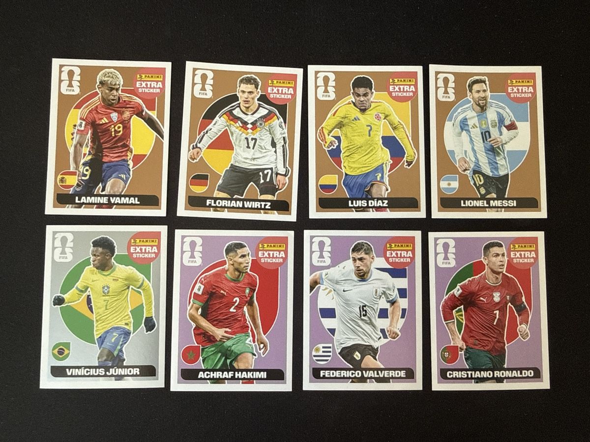 Panini Carte collezionabili: World Cup Panini 2026 Extrasticker 8er pack – Nuovo (secondo la descrizione) da Winterthur venduto da lor_m588