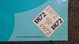 Schallplatte "100 Jahre Schweizerischer Bankverein"  1972