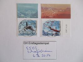 Voll Ort Ersttagsstempel aus 5503 Schafisheim