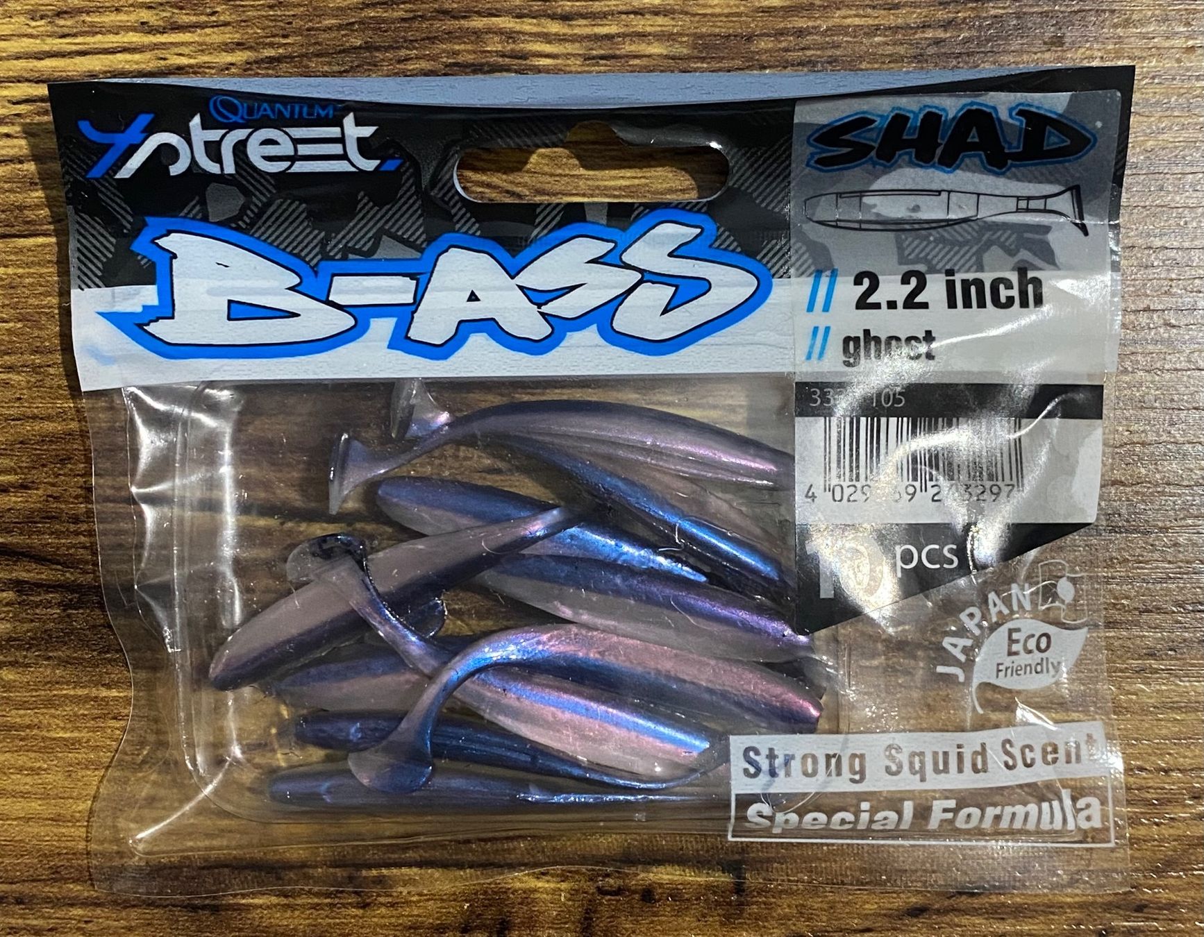 Esche: QUANTUM 4street B-Ass Shad 2.2" 5.6cm – Nuovo e nell'imballaggio originale da Widnau venduto da Fishingtackle_Oggy