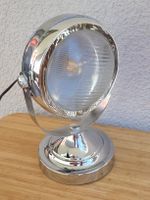 ⚪️ Von 2012 schöne Tischlampe "Oldtimerscheinwerfer"