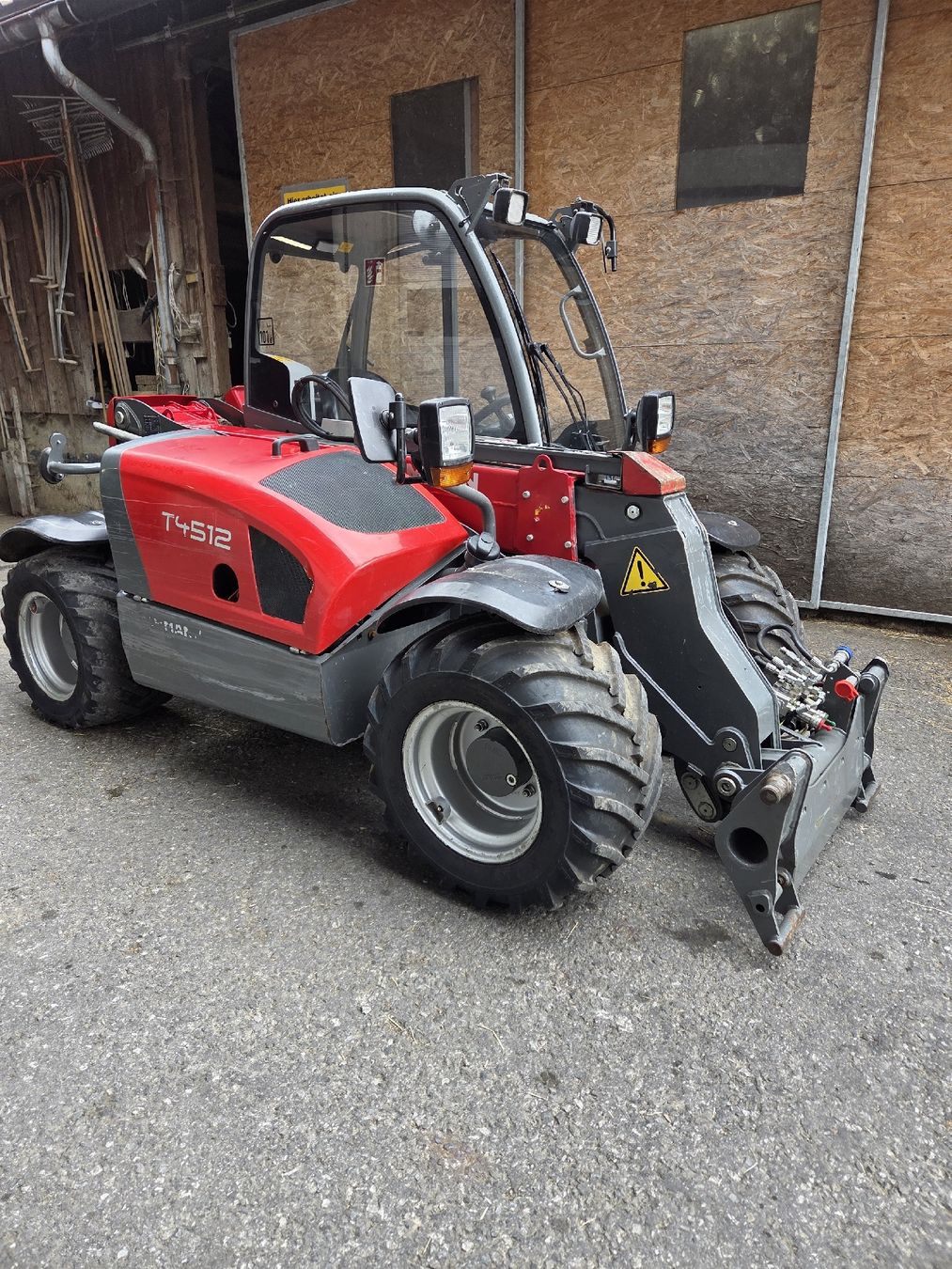 Weidemann Chargeur de ferme: Weidemann 4512 Teleskoplader – D'occasion à Unteriberg par Prinz011 2