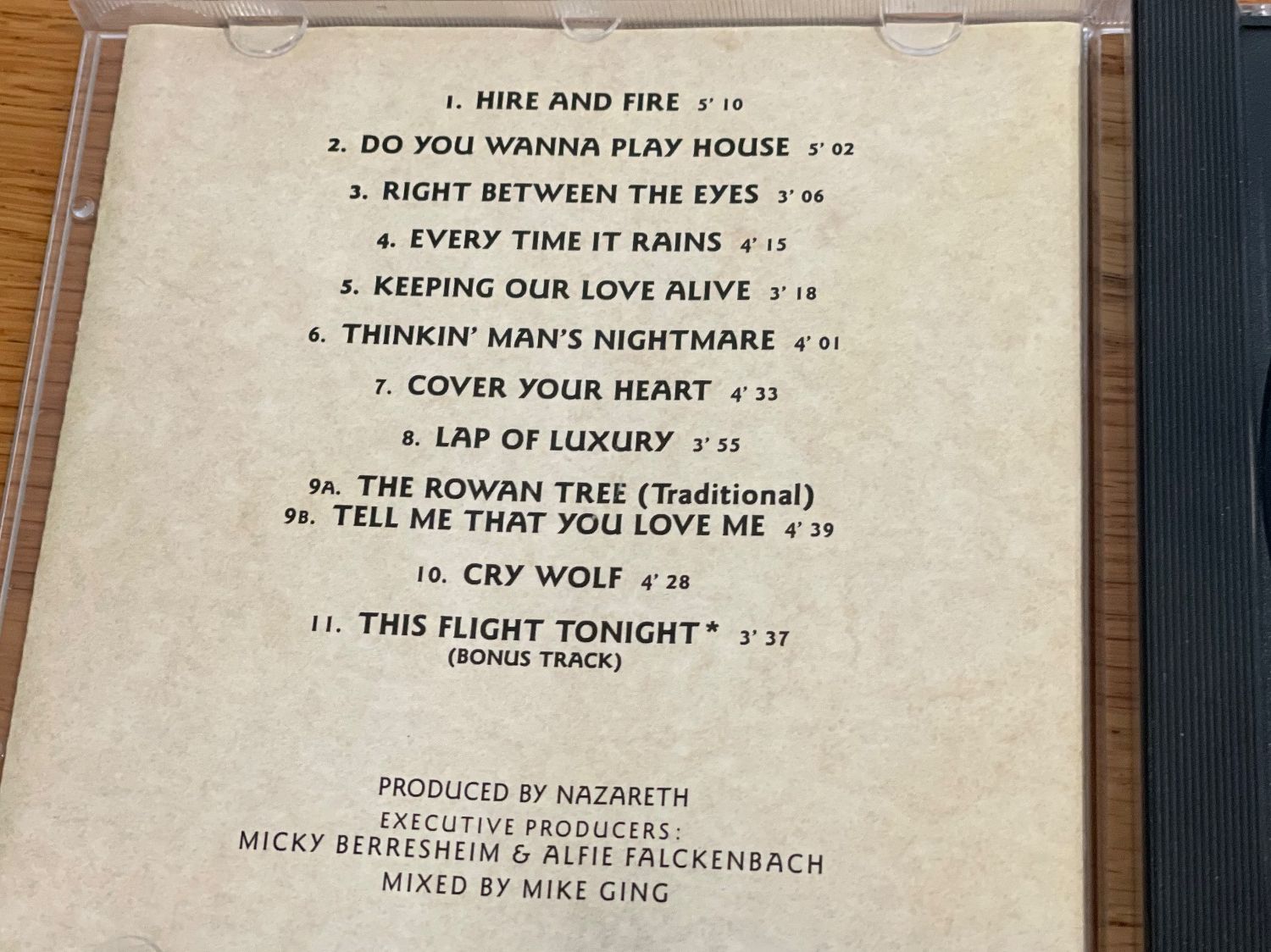 CDs: **Nazareth – No Jive - Hard Rock – Gebraucht aus Muri b. Bern von AdidasCollector 3