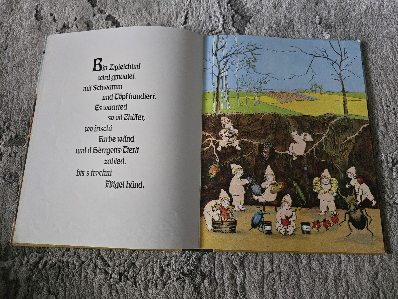 Bücher: Öppis vo de Wuurzelchind - Ein Klassiker – Gebraucht aus Wittenbach von Tigerlili 4